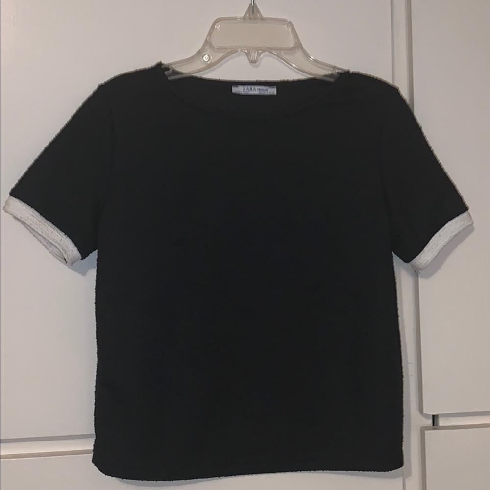 Black Zara shirt